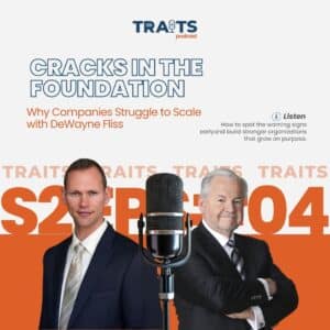 DeWayne Fliss explaining why companies struggle to scale and how leadership misalignment creates cracks in organizational growth.