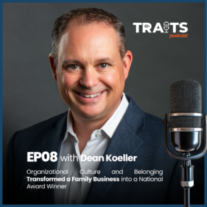 Dean Koeller and host Mark discuss organizational culture and belonging at Calvert Home Mortgage on the S2E8 podcast cover